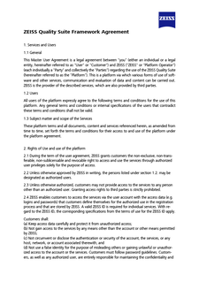 Previzualizare imaginea ZEISS Quality Suite Framework Agreement