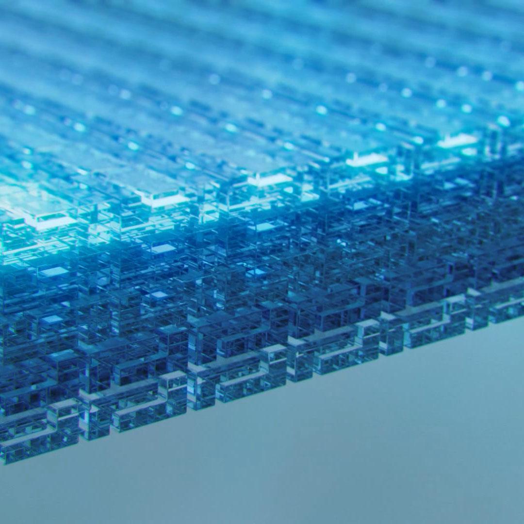 CGI de straturi de tratament ultra-subțiri comprimate datorită proiecției cu ioni în tratamentele ZEISS DuraVision.