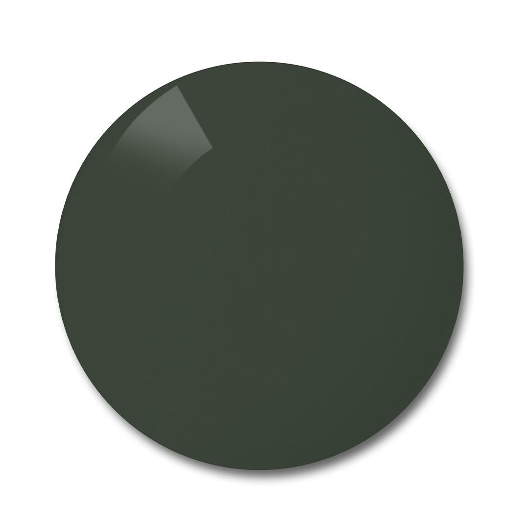 Lentile polarizate ZEISS în nuanța uniformă pioneer gri-verzuie.