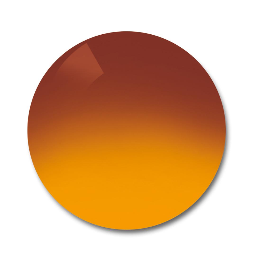 ZEISS ProGolf, o nuanță de gradient maro-portocalie.