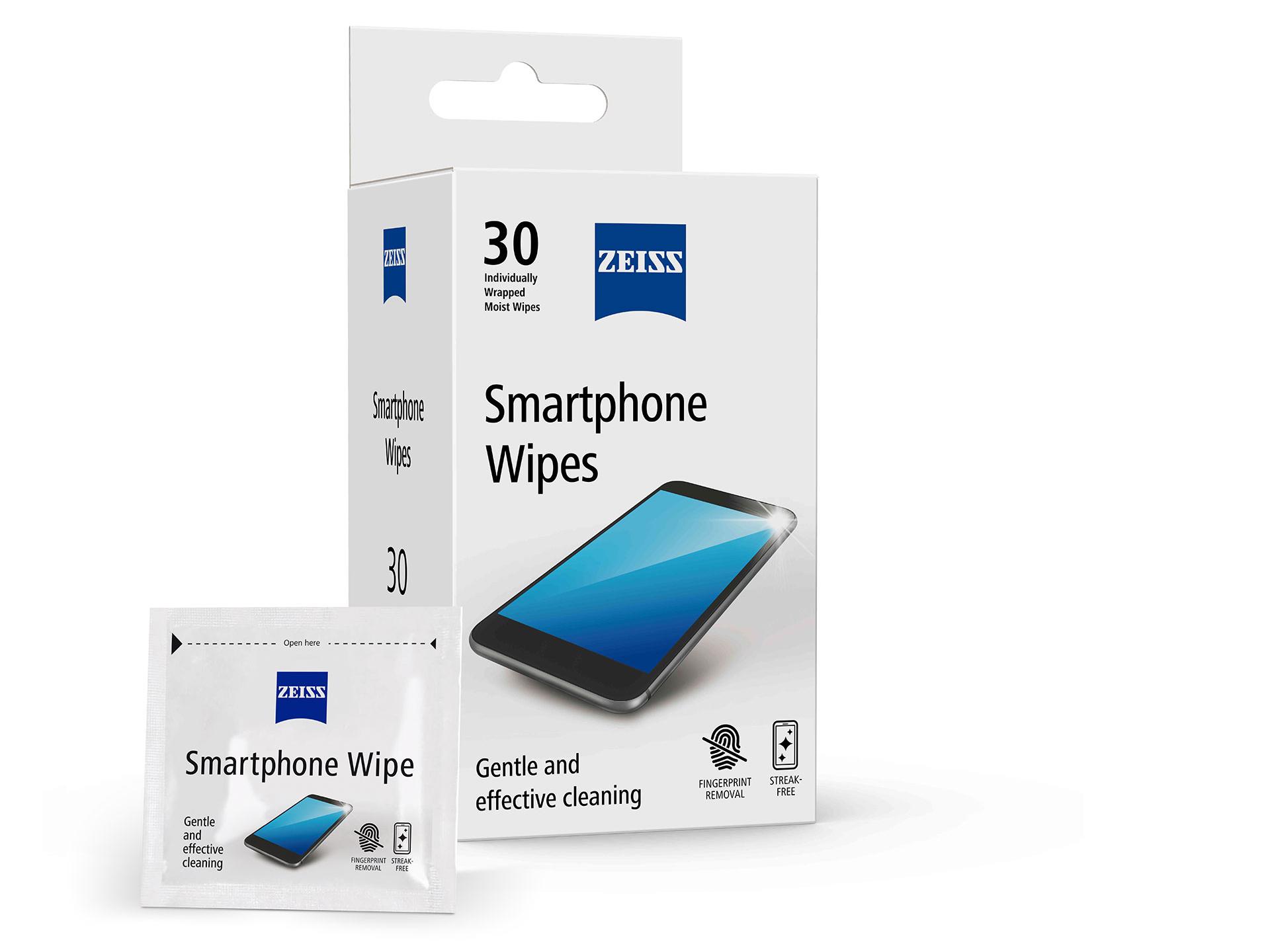 Șervețelele umede ZEISS pentru smartphone