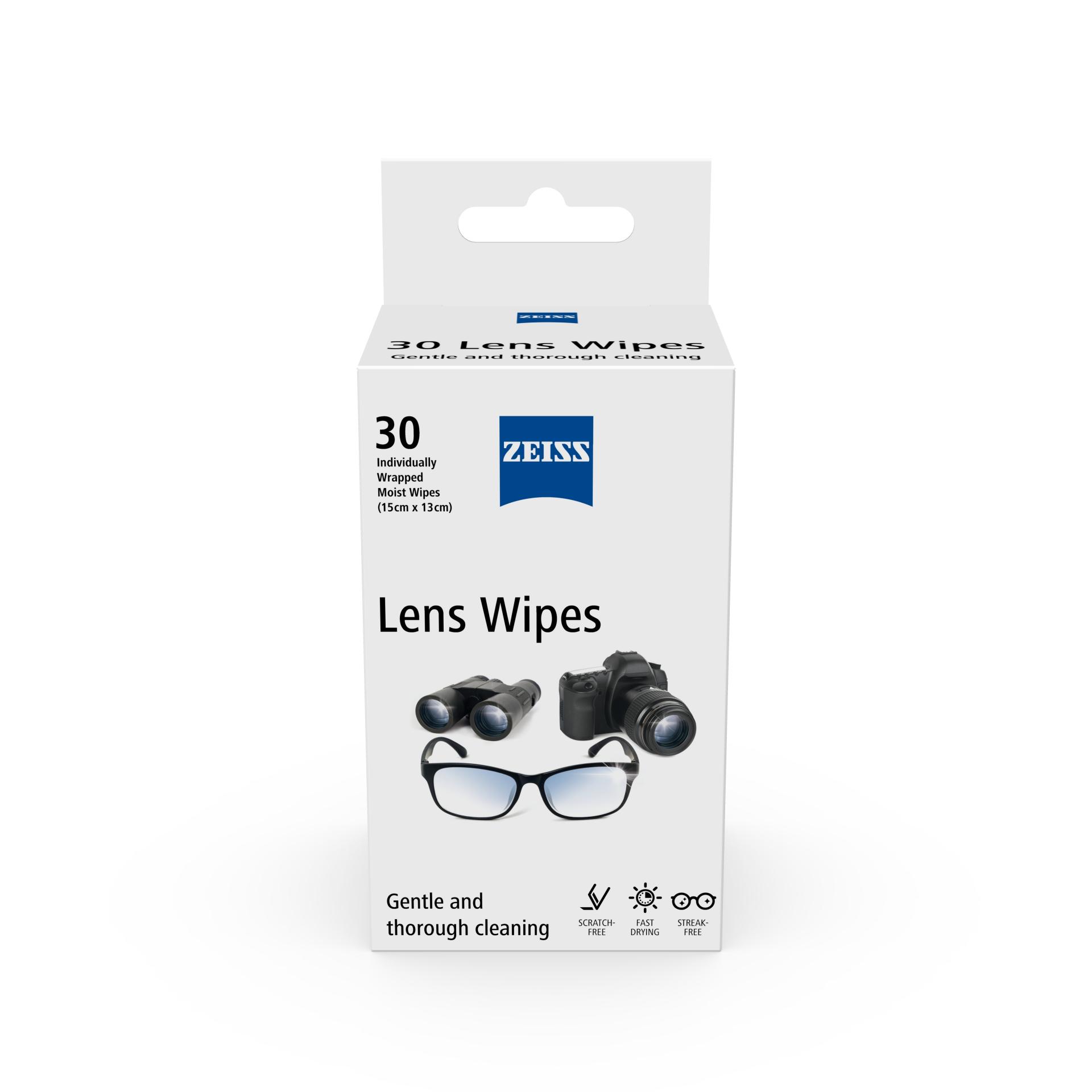Șervețele umede pentru curățarea lentilelor ZEISS