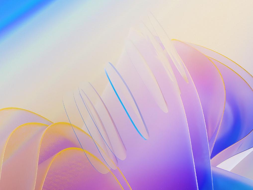 Reprezentarea CGI 3D a unor lentile incolore ZEISS cu straturi subțiri de tratament aplicate atât pe suprafețele frontale, cât și pe cele posterioare, care plutesc grațios spre o sursă de lumină, ilustrând eficacitatea tratamentului în asigurarea protecției UV.