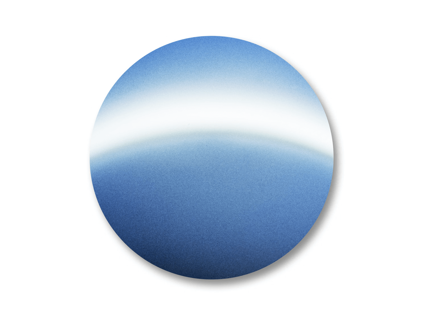 Exemplu de culoare pentru DuraVision Mirror Albastru puternic. 